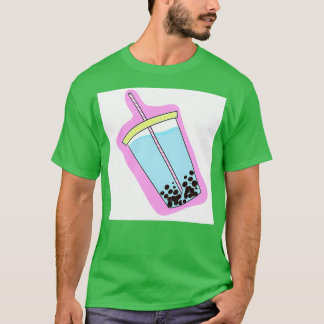 Blue Boba Tea T Shirt