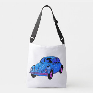 Blue Boho Car Kor Body Bag Axelväska