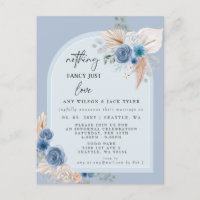 Blue Boho Ingenting Finare Just Kärlek avisering