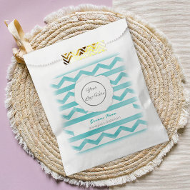 Blue boho mönster logotyp - papper affärsfrämjande