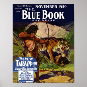 Blue Bok, november 1929 Poster