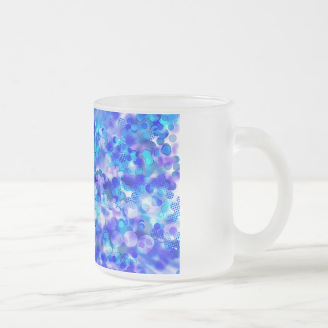 Blue Bokeh 92015 Mugg (Höger)