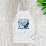 Blue Bongo Drum Music Förkläde<br><div class="desc">Blå Bongo Drum Music Pron</div>