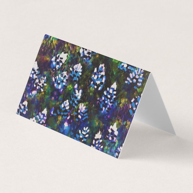 Blue Bonnet Medley Kort (Framsida)