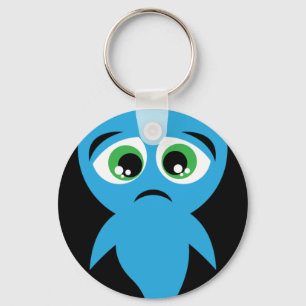 Blue Boo Nyckelring