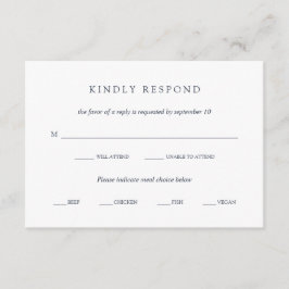 Blue Bouquet | Blommigt Bröllop Meal Choal OSA Kort