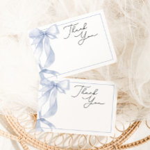 Blue Bow Baby Shower