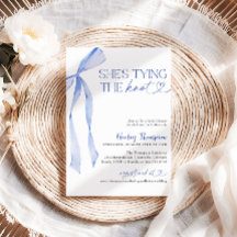 Blue Bow Hon Gifter sig Möhippa