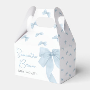Blue Bow its a Boy Baby Shower Presentaskar