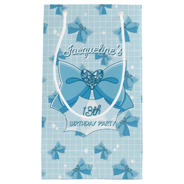 Blue Bow Magical Girl Birthday (Framsidan)