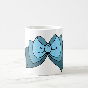 Blue Bow Mugg