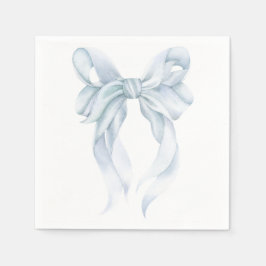 Blue Bow Napkin Pappersservett
