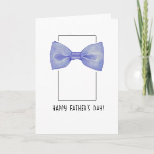 Blue Bow Tie Fars dag Kort