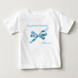 Blue Bow Tutu Bodydress T-shirt