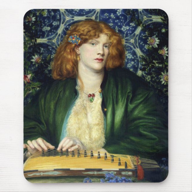 Blue Bower (av Dante Gabriel Rossetti) Musmatta (Framsidan)