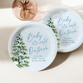 Blue Bows Boy Baby Det är Kallet utanför babyskabu