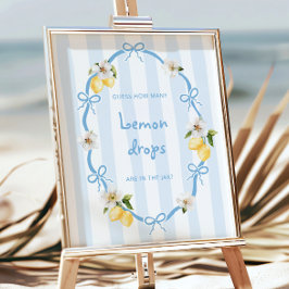 Blue Bows i Medelhavet Poster