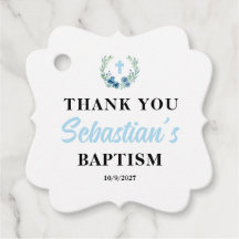 Blue Boy Baptism Square