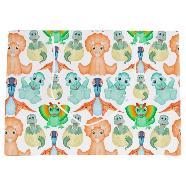 Blue Boys Jurassic Dino Birthday Dinosaur (Framsidan)