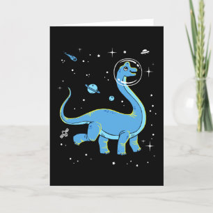 Blue Brachiosaurus Dinos in Space Kort