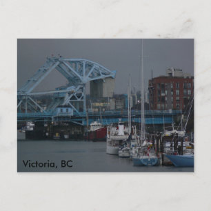 Blue Bridge Victoria, BC-vykort Vykort