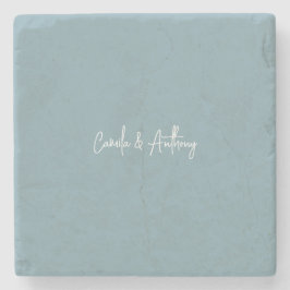 Blue Bröllop Stenunderlägg