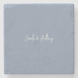 Blue Bröllop Stenunderlägg