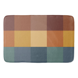 BLUE BROWN TAN MUSTARD TEAL CUBS BADRUMSMATTA