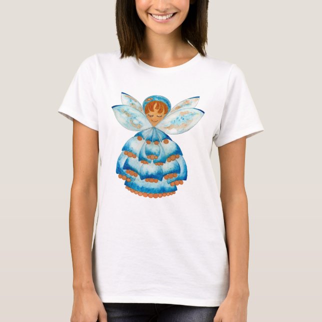 Blue Bud Pixie T-Shirt (Framsida)