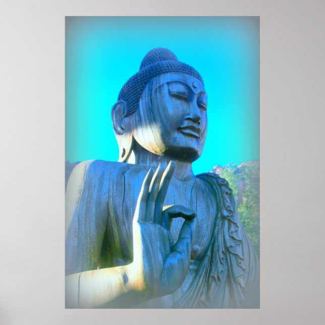 blue buddha poster (Framsidan)
