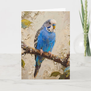 Blue Budgie Kort