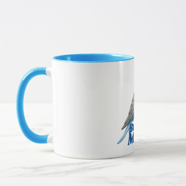 Blue Budgie Morsa Mugg (Vänster)