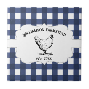 Blue Buffalo Play Farm Chicken Decorative Kakelplatta