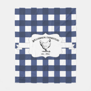 Blue Buffalo Play Farm Chicken Fleece Blanket