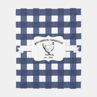 Blue Buffalo Play Farm Chicken Fleece Blanket