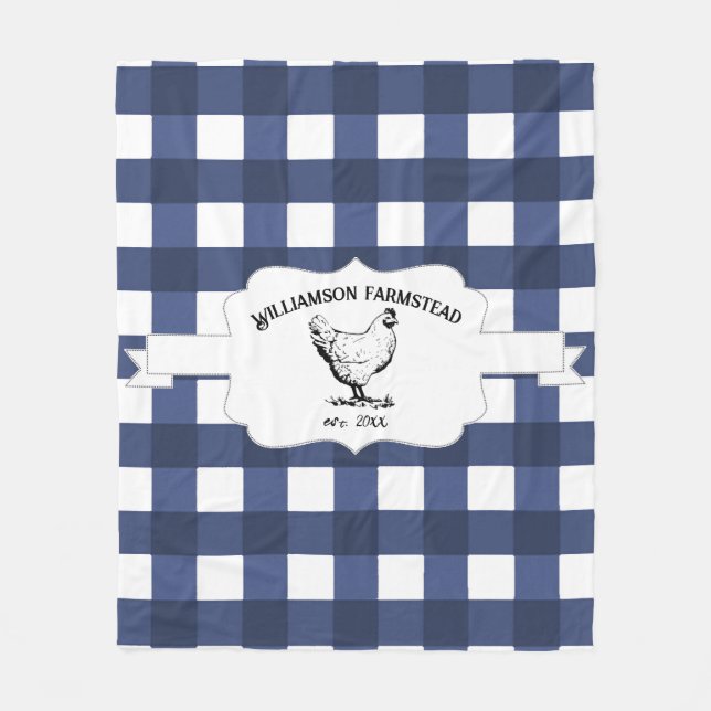Blue Buffalo Play Farm Chicken Fleece Blanket (Framsidan)