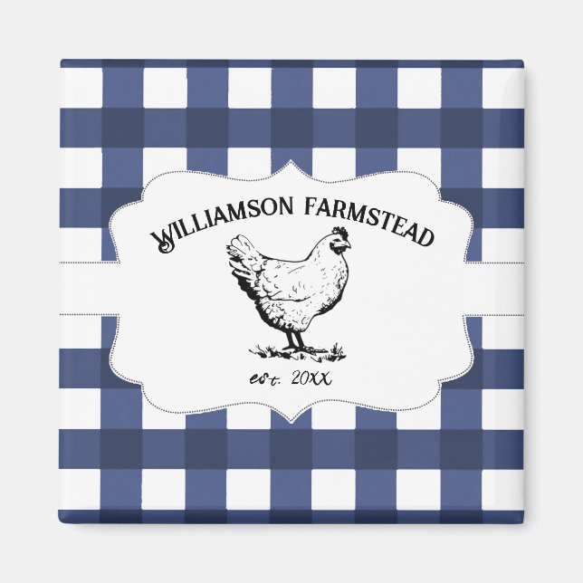 Blue Buffalo Play Farm Chicken Magnet (Framsidan)