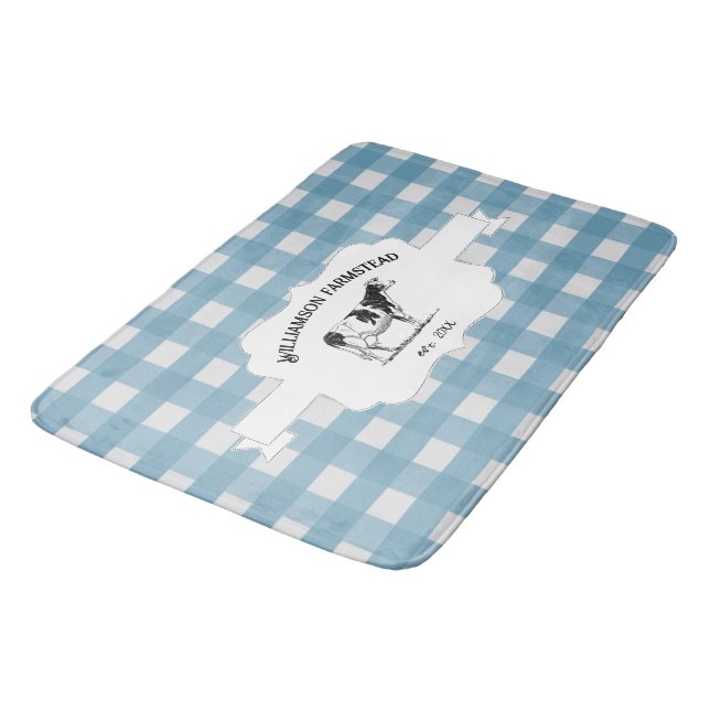 Blue Buffalo Play Farm Cow Bath Mat Badrumsmatta (Vinklad)