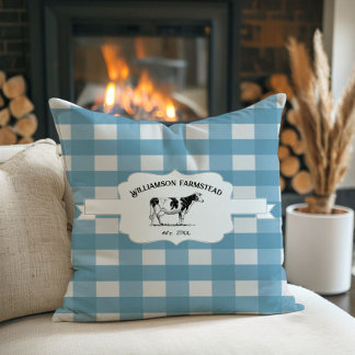 Blue Buffalo Play Farm Cow Dekorativ kudde