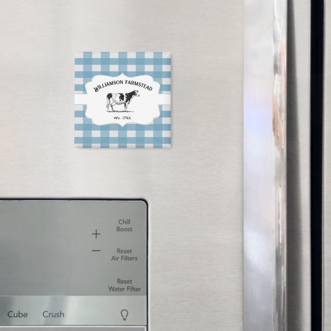 Blue Buffalo Play Farm Cow Magnet (In Situ (Fridge))