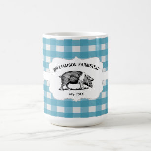 Blue Buffalo Play Farm Gris-kaffe Mugg