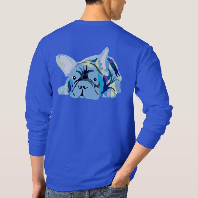 Blue Bulldog T-shirt (Baksida)