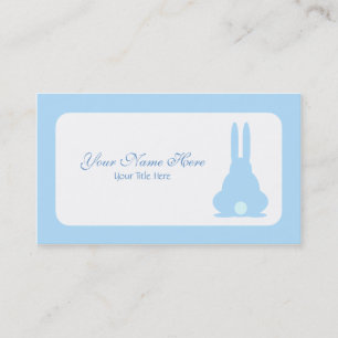 Blue Bunny Visitkort