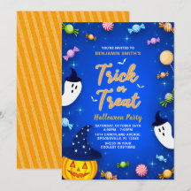 Blue Bus eller godis Kids Halloween fest