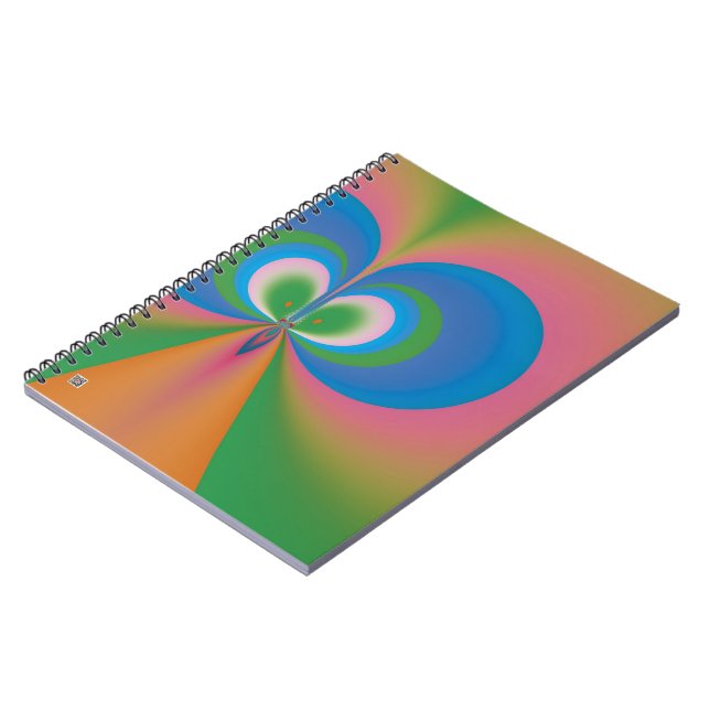 Blue Butterfly Anteckningsbok (Vänstra Sidan)