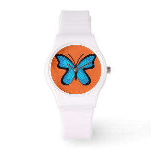 Blue Butterfly Armbandsur