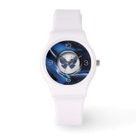 Blue Butterfly Armbandsur