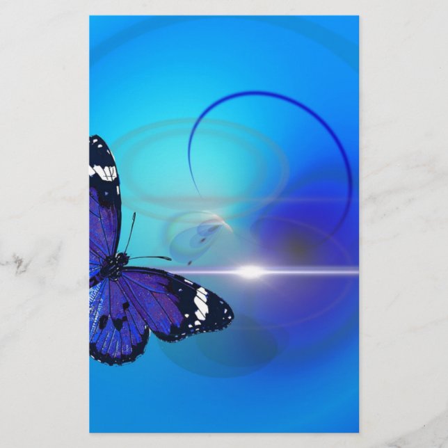 Blue Butterfly-bild (Framsida)