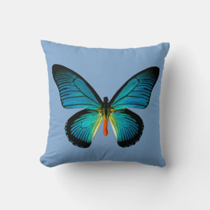 Blue Butterfly Dekorativ kudde