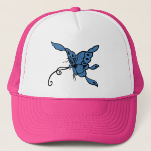 Blue Butterfly Hat Keps
